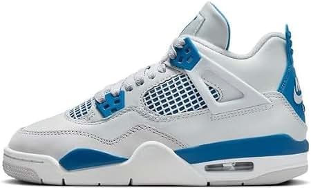 靴 NIKE Air Jordan 4 Retro Military Blue Amazon.com: Retro Jordan 4 'Military Blue' (2024) GS